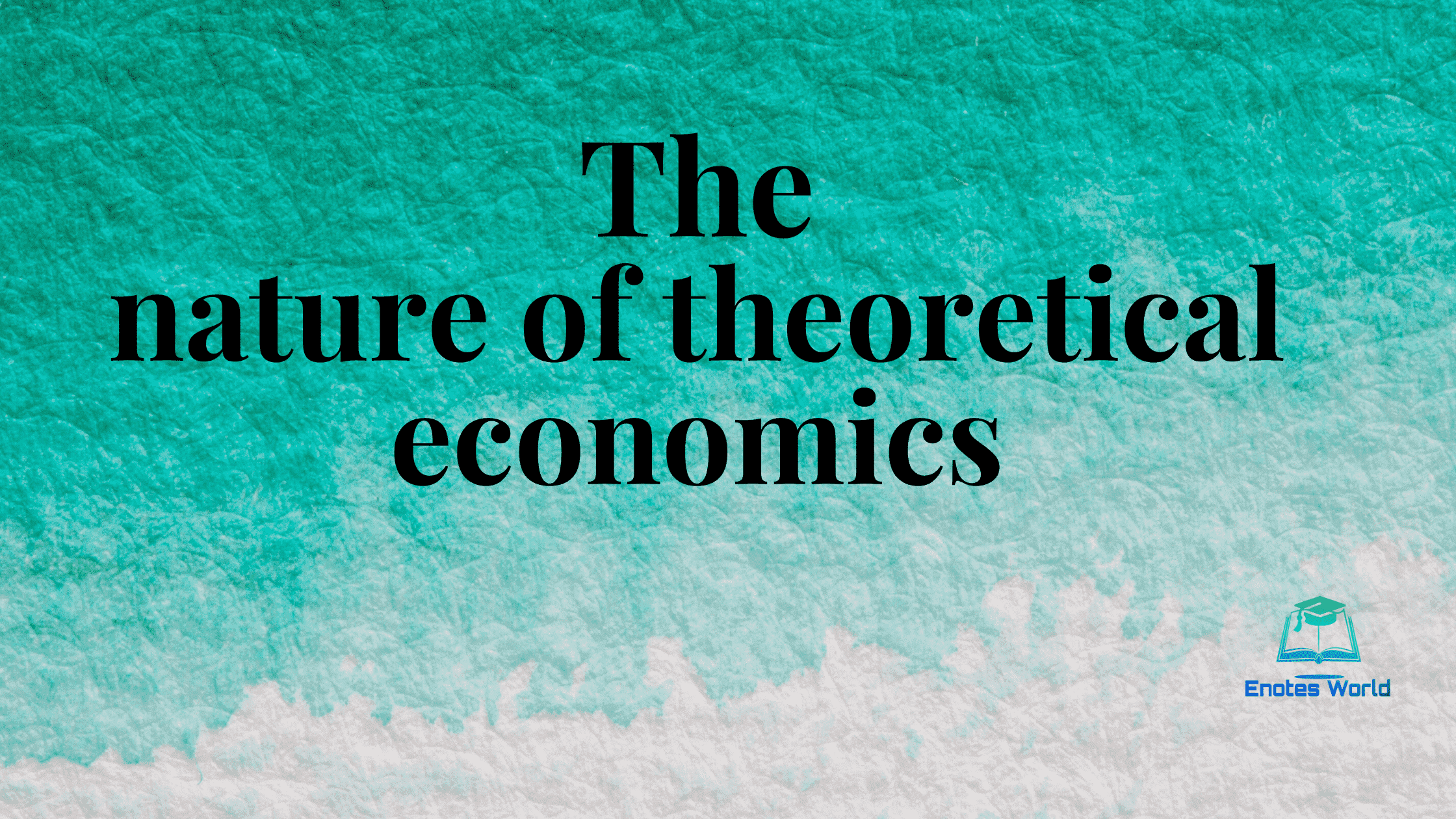 theoretical economics phd