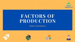 Factors of Production