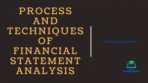 Process and Techniques of Financial Statement Analysis