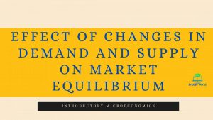 Effect of Changes in Demand and Supply on Market Equilibrium
