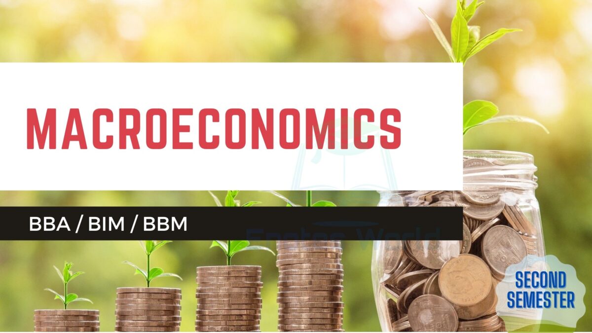 Macroeconomics – BBA / BBM / BIM Second Semester