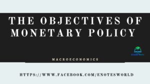 The Objectives of Monetary Policy
